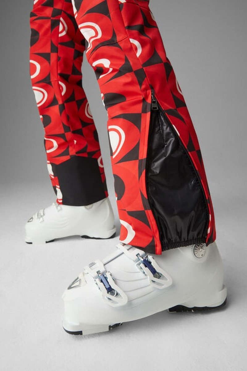 Maren Ski pants in Red/Black 6