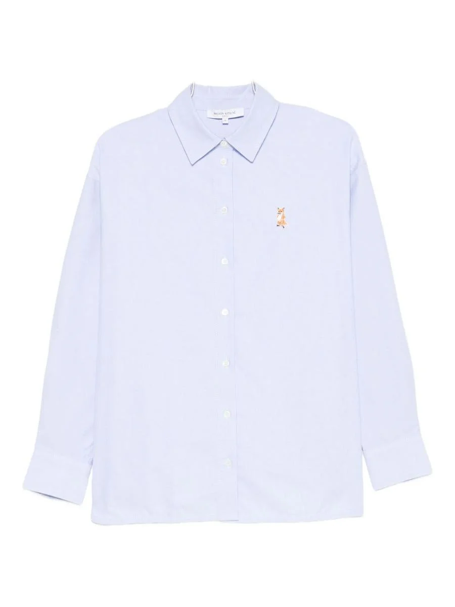 Maison Kitsuné Lady Fox Cotton Shirt - 1