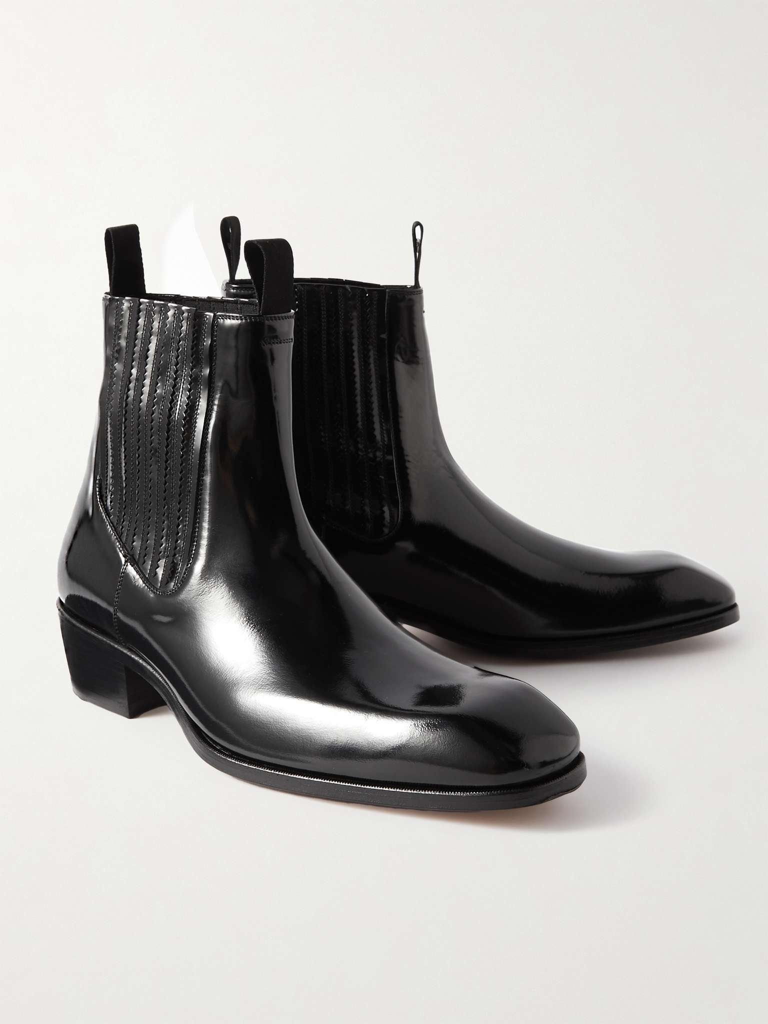 Bailey Patent-Leather Chelsea Boots - 4