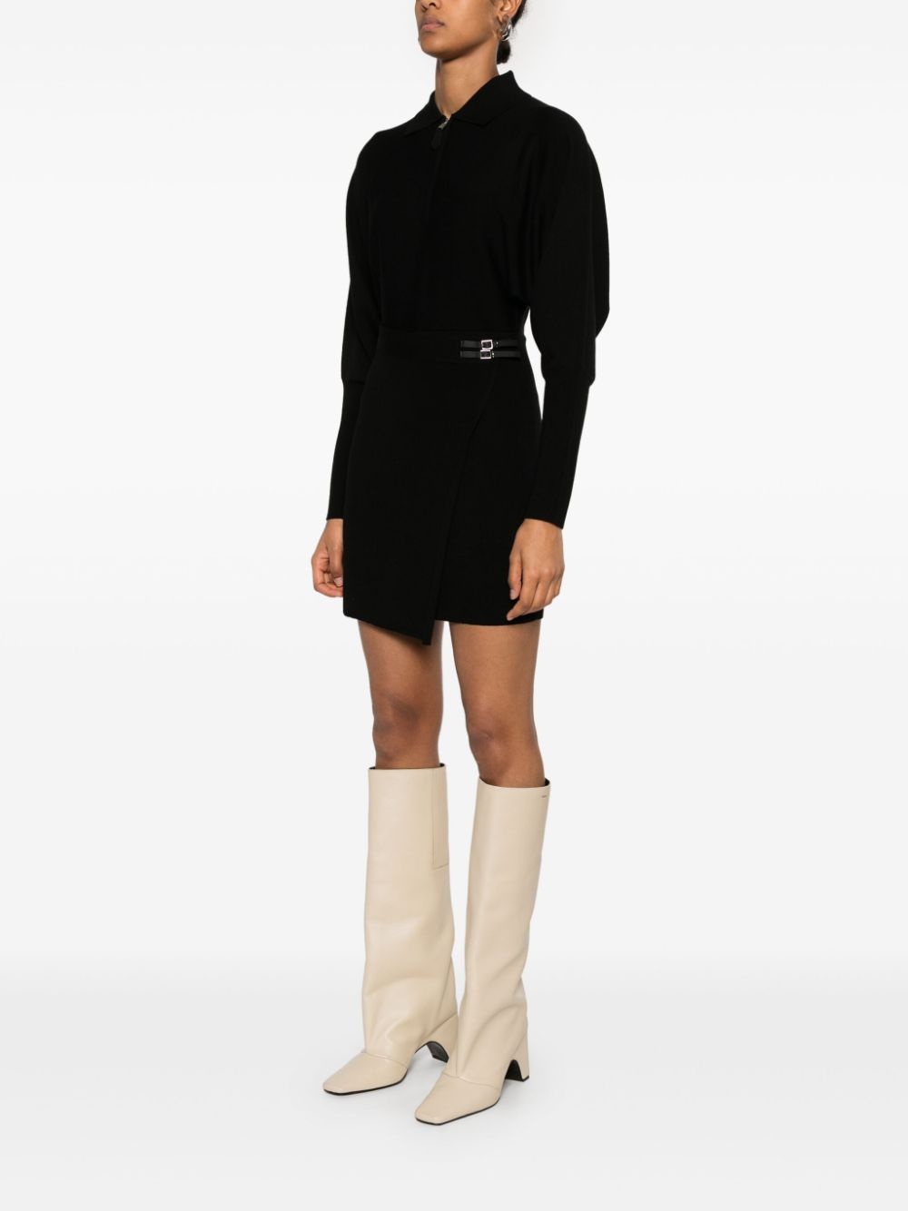 merino wool mini dress - 3