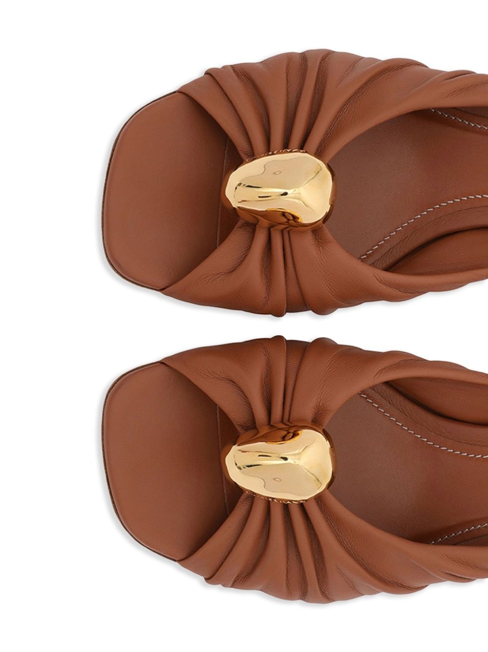 65mm Gleam mules - 6
