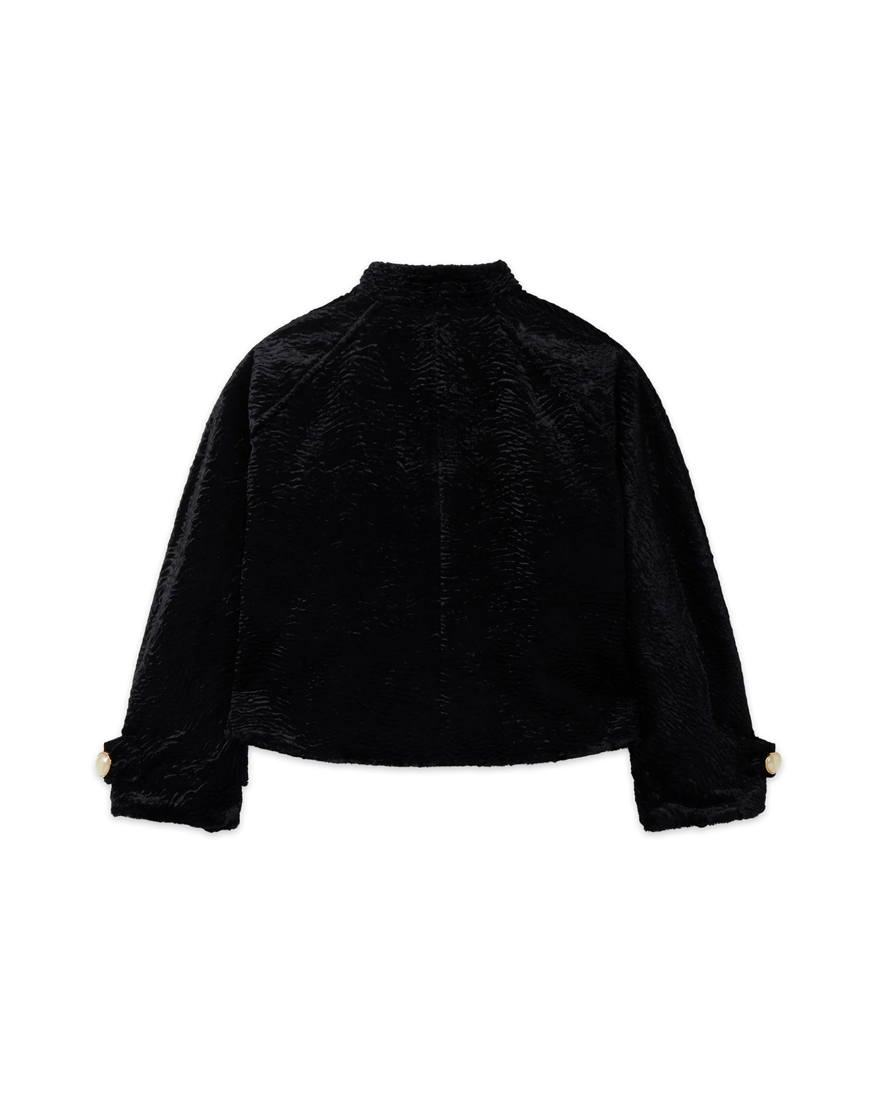 Astrakhan Short Suit Jacket - 5