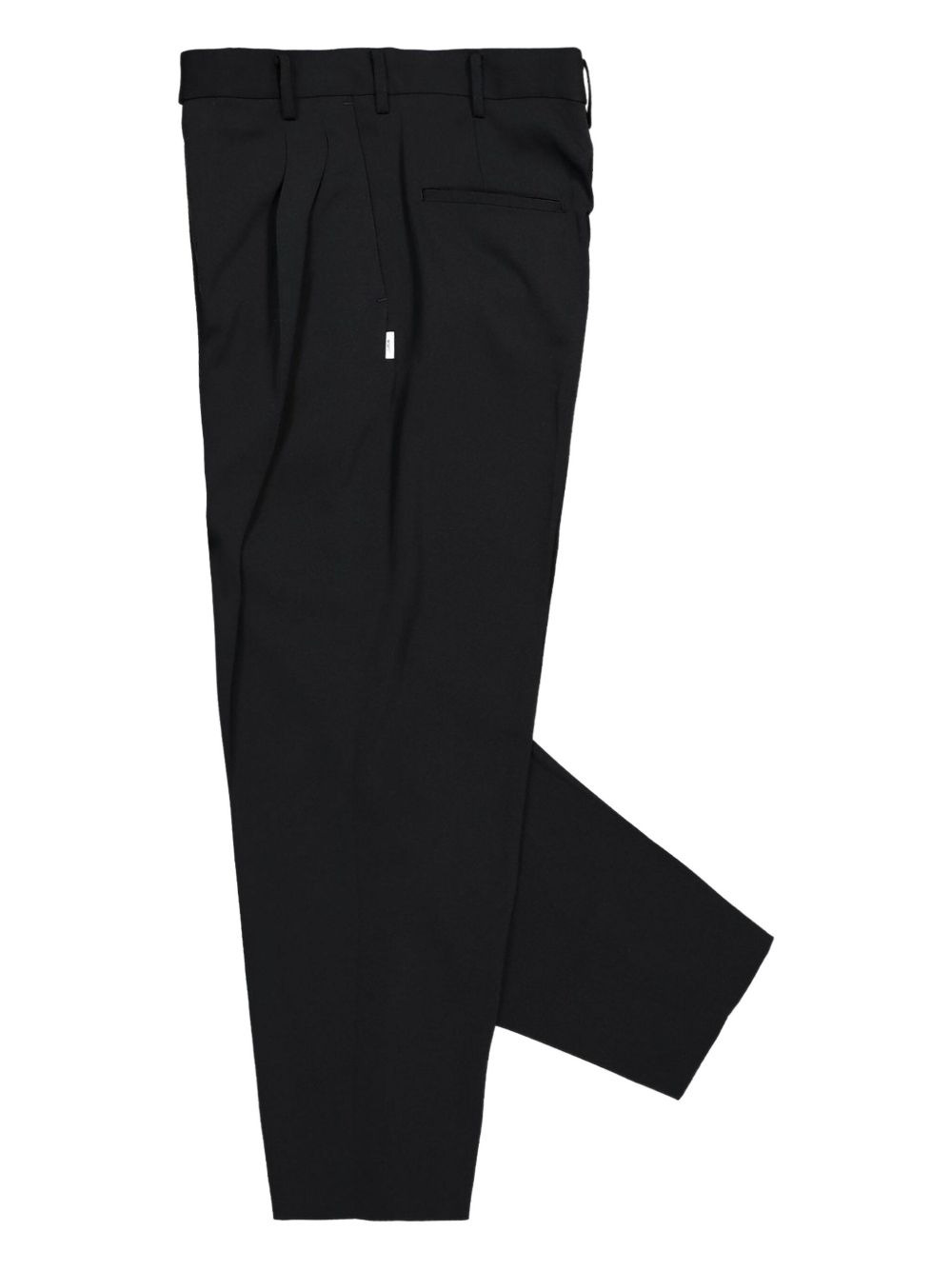 pleated straight-leg trousers - 3