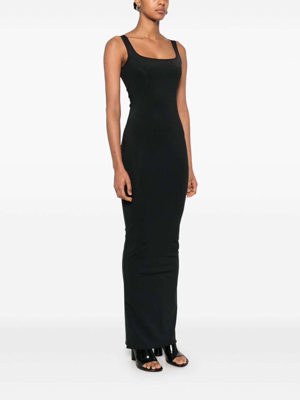 square-neck maxi dress - 3