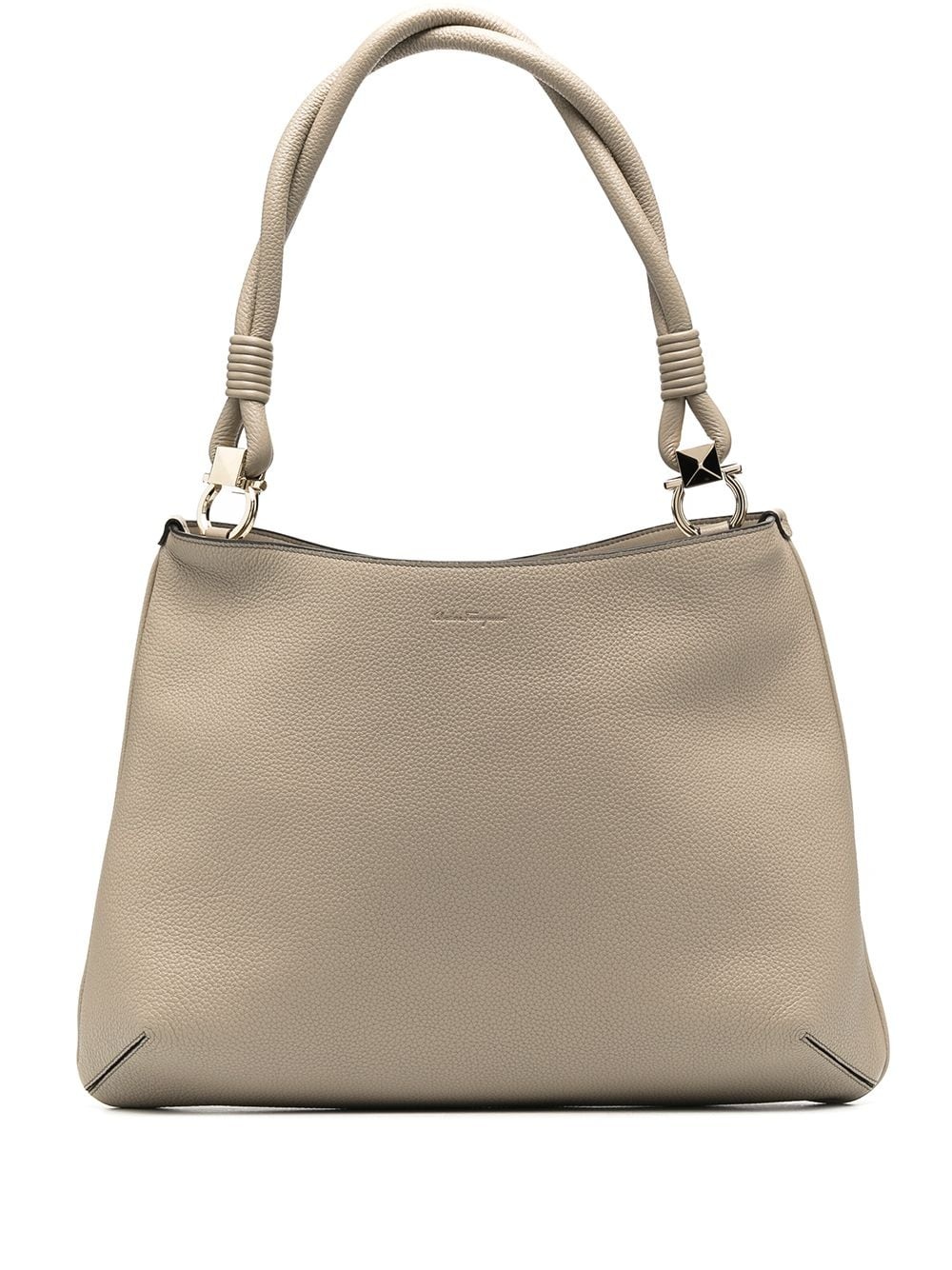 twisted handle shoulder bag - 1