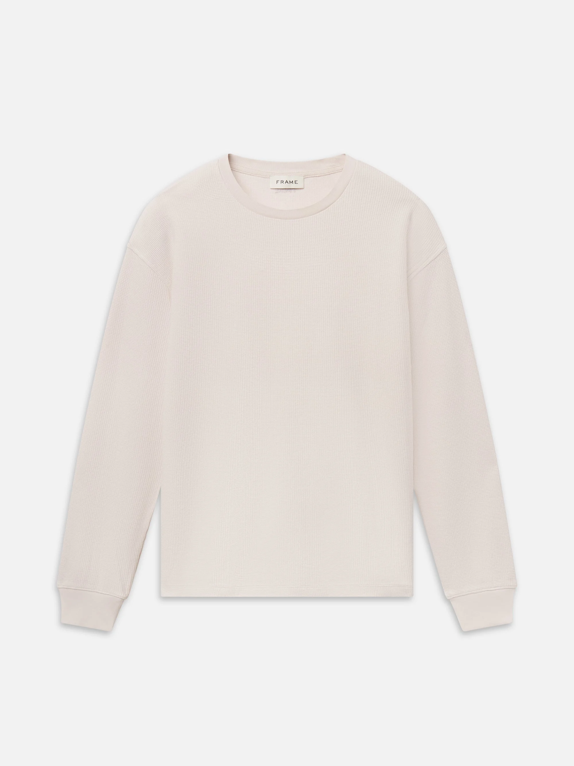Long Sleeve Waffle Tee - 1