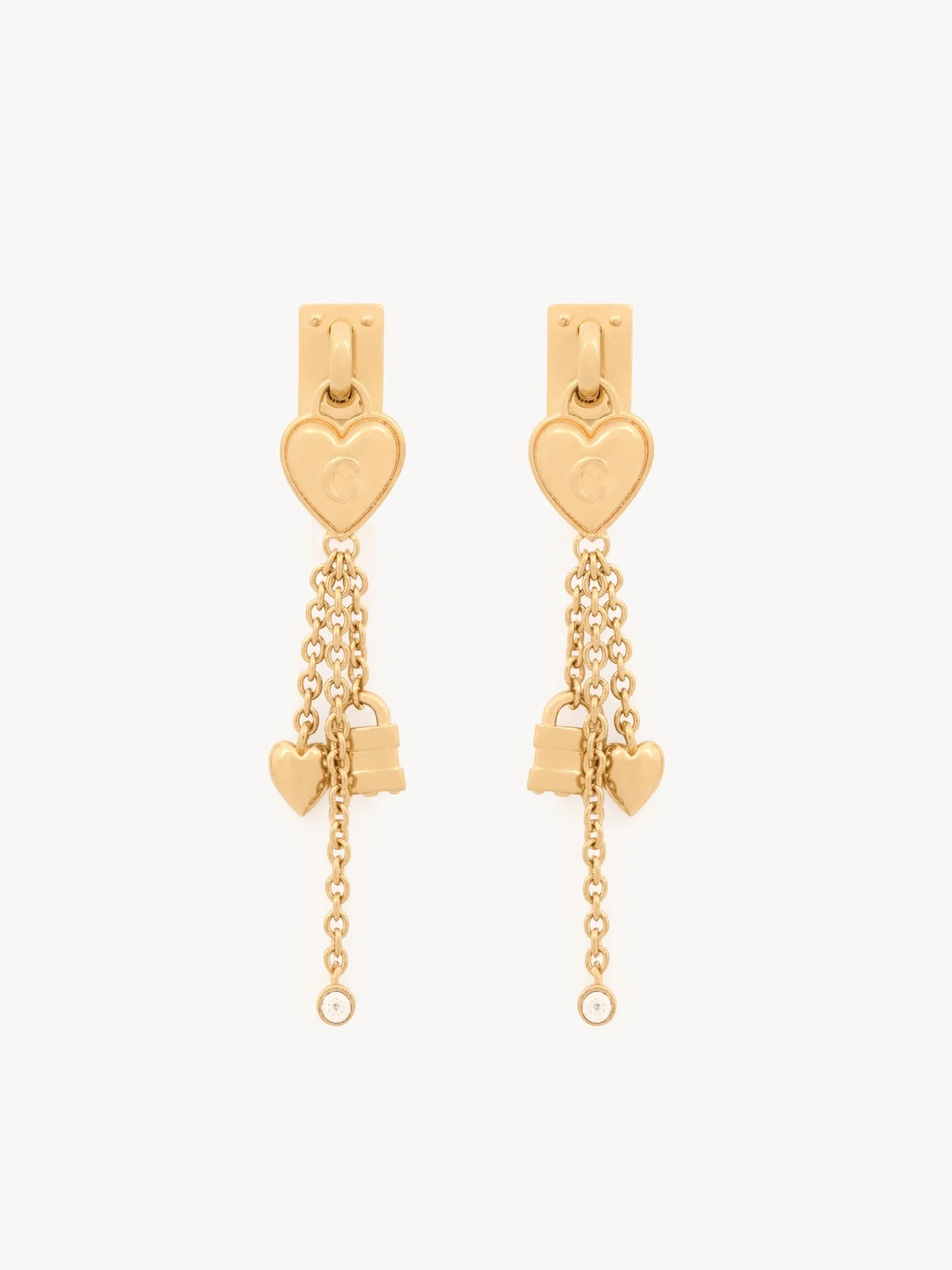 THE CHLOÉ MINI PADDINGTON EARRINGS - 1