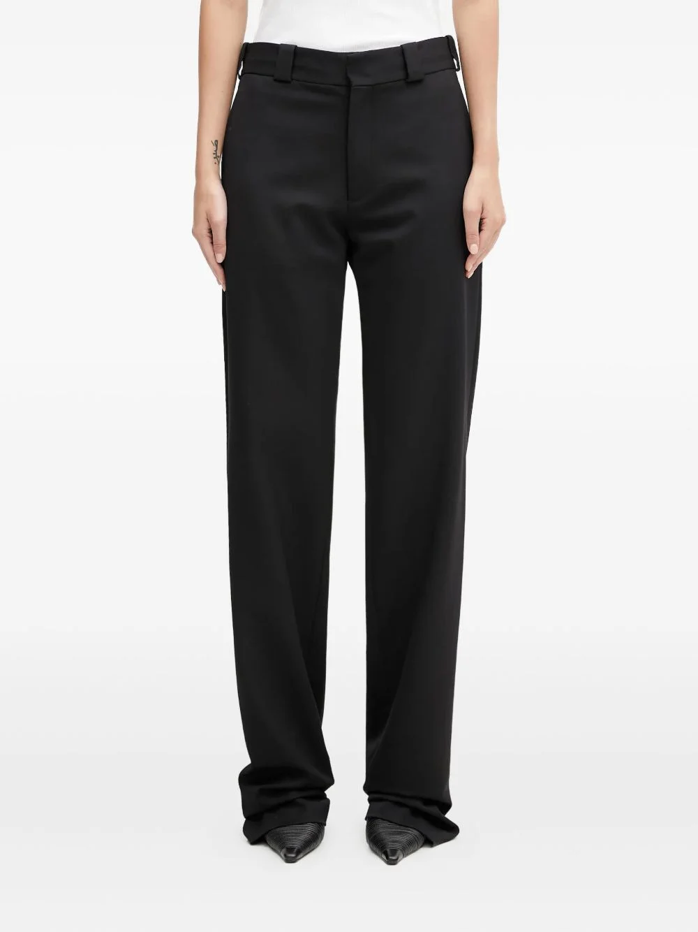 wool-blend trousers - 1