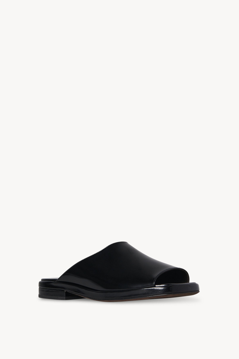 The Row Emi Mule in Leather outlook