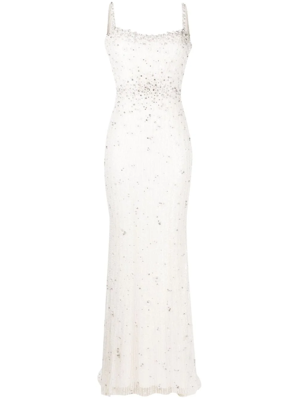 Kabla floral-sequin bridal gown - 1