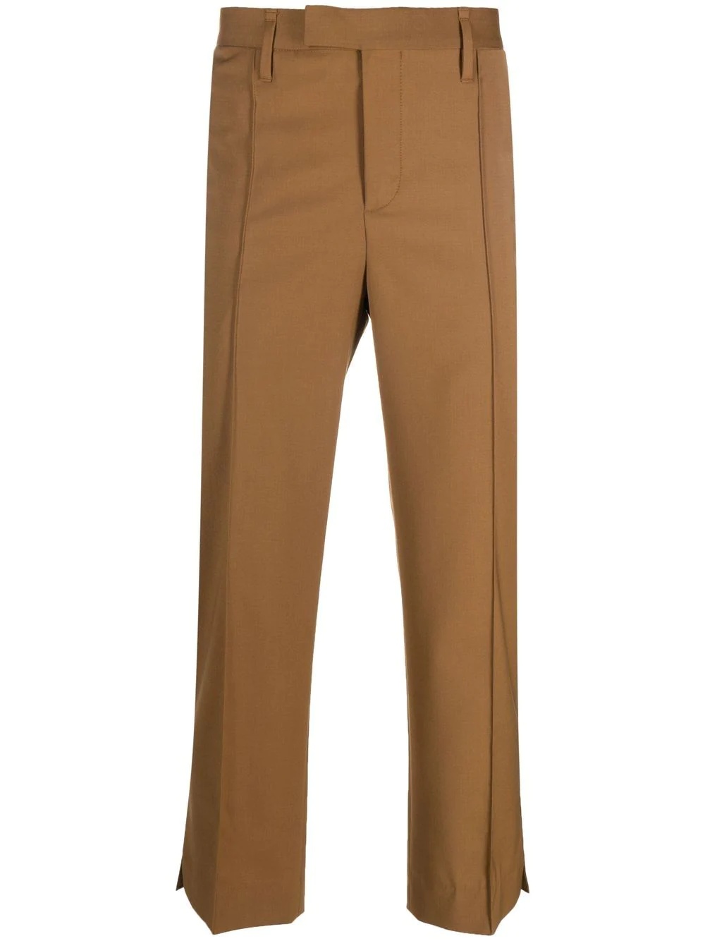 raised-seam tailored trousers - 1