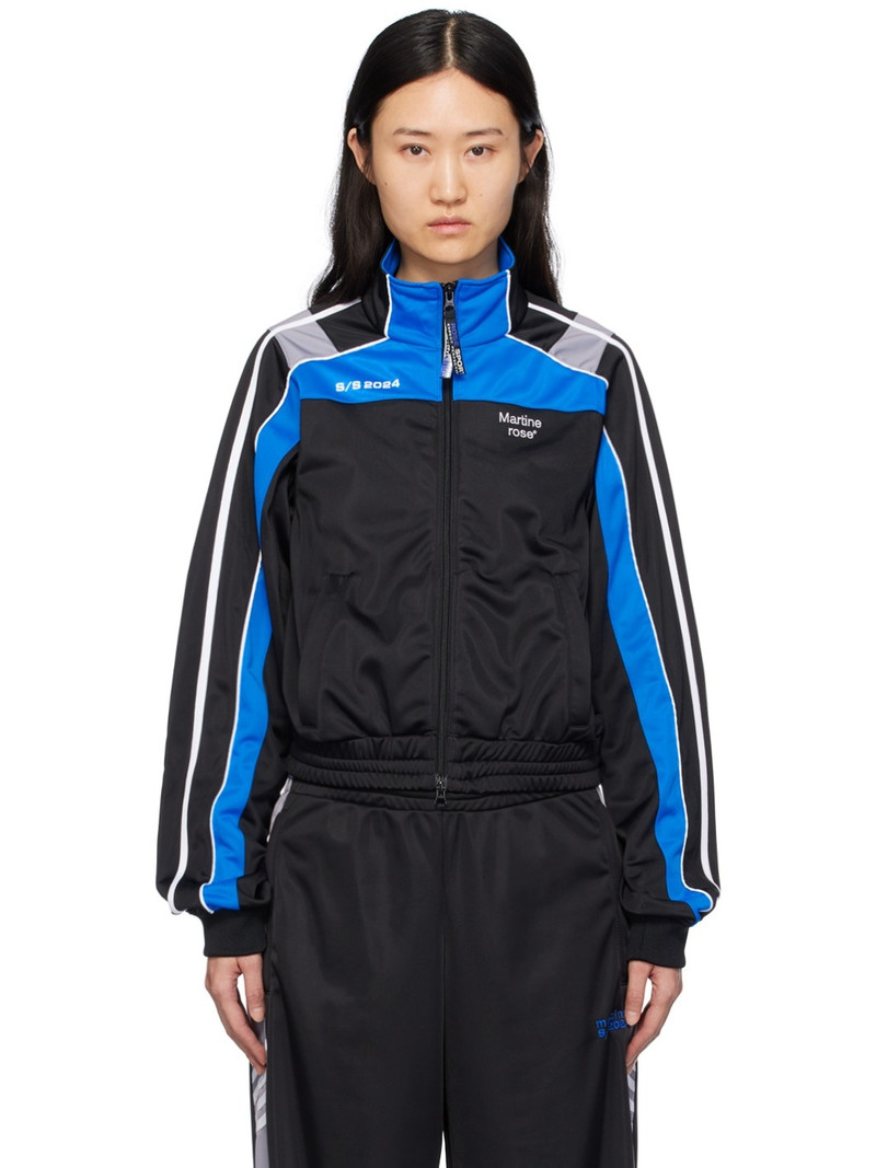 Black Shrunken Track Jacket 1