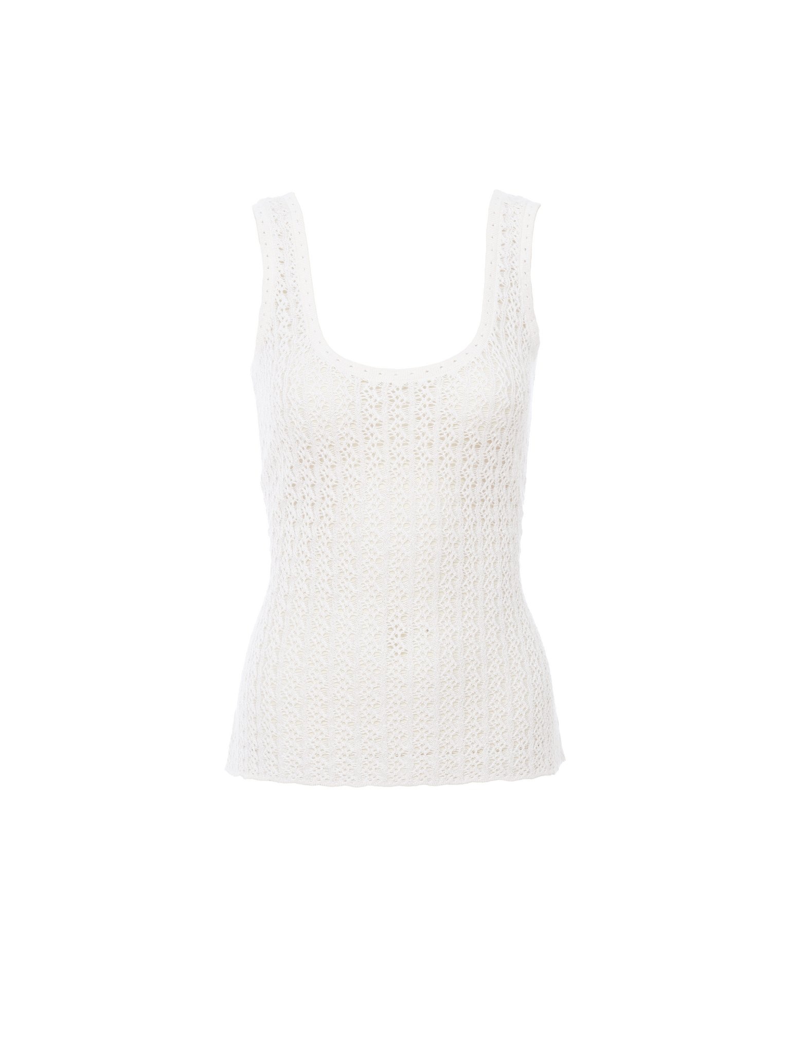 SCOOP-NECK TANK TOP - 1