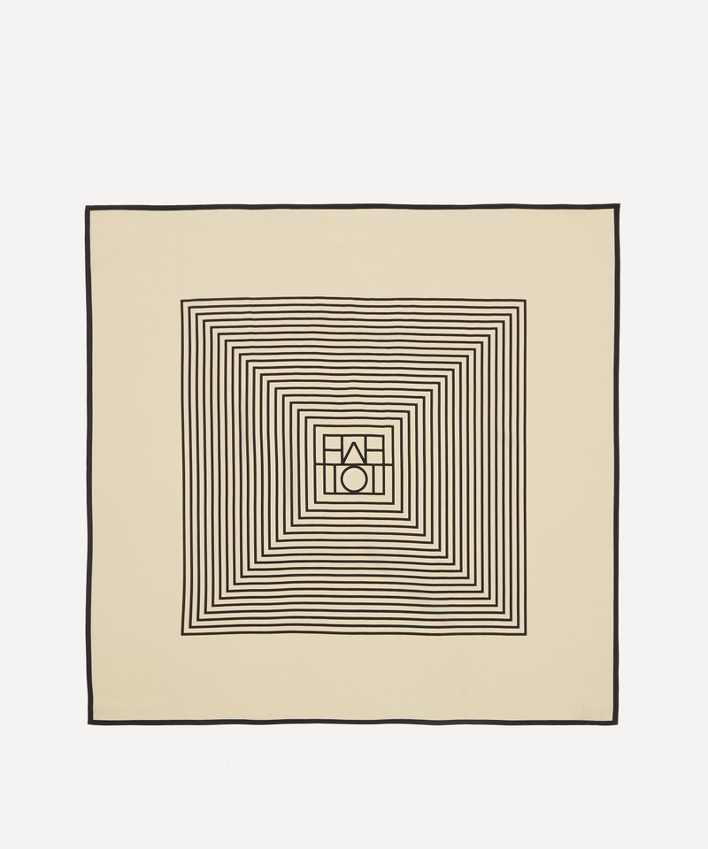 TOTEME Belted Grained Leather Tote Bag outlook