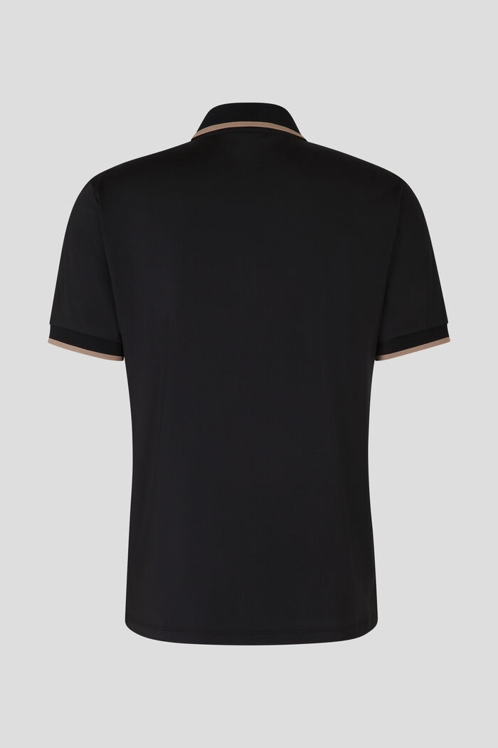 Cody Functional polo shirt in Black - 5
