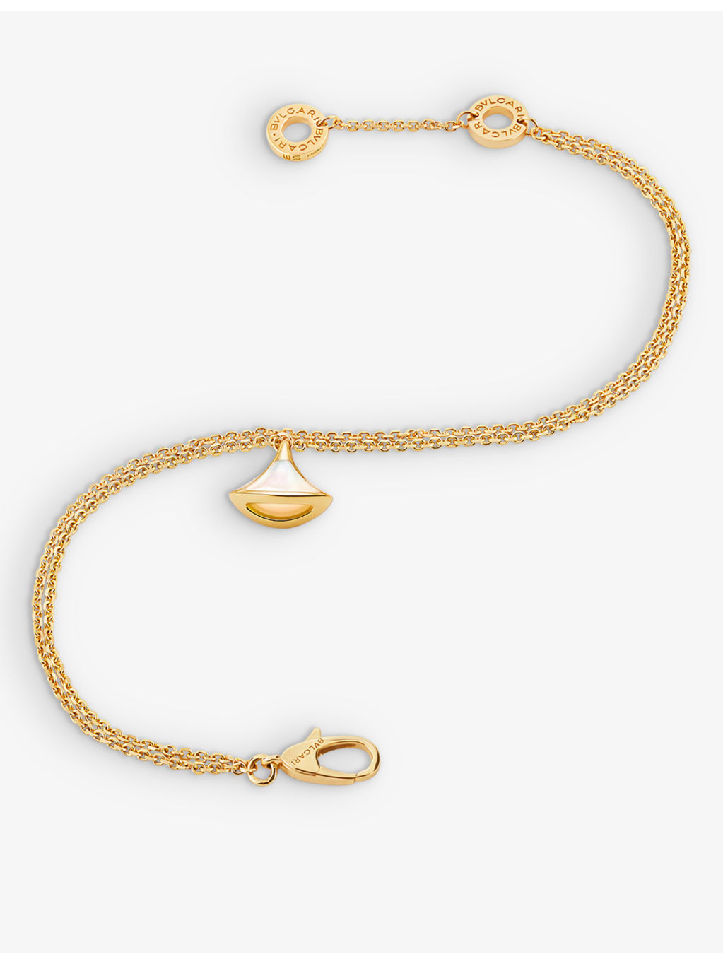 Divas' Dream 18ct yellow-gold and mother-of-pearl bracelet - 2