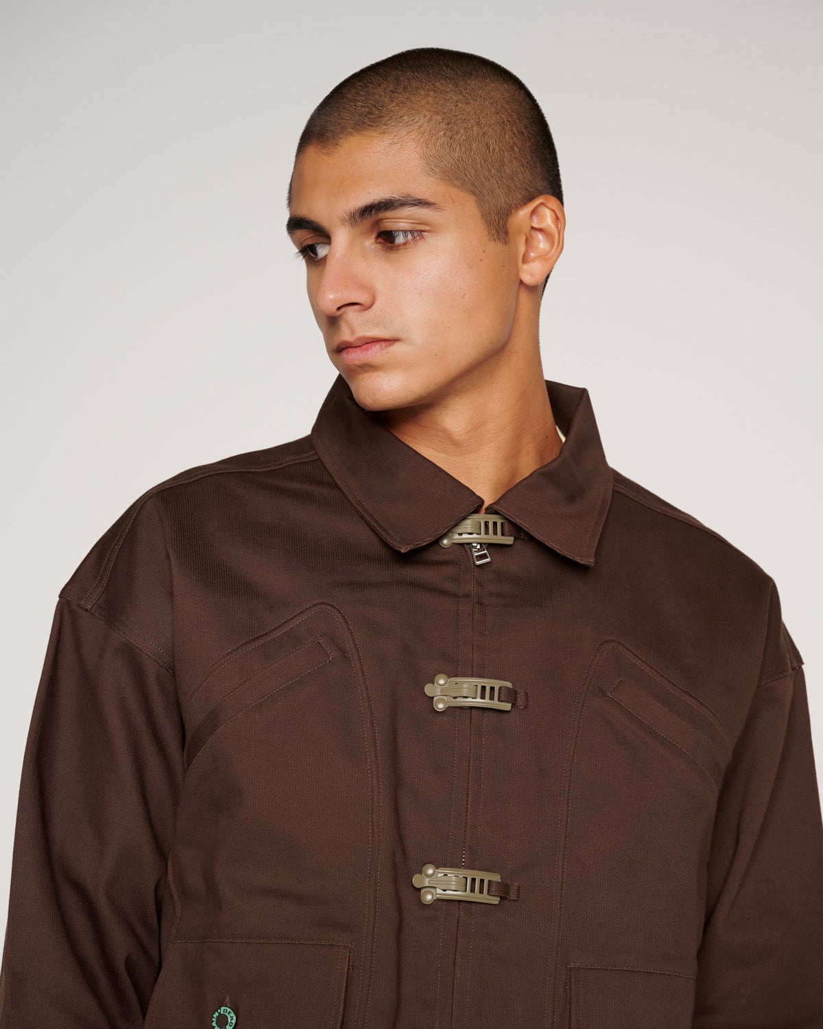 Industrial Work Jacket - Brown - 6