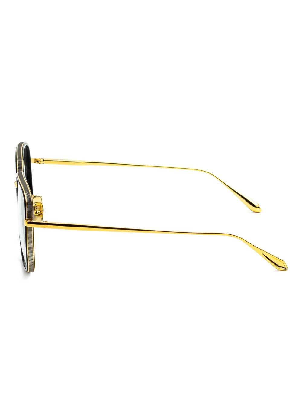 square-frame glasses - 3