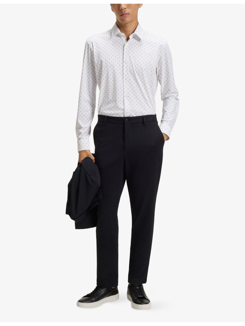 BOSS Printed Slim-Fit Woven Shirt outlook