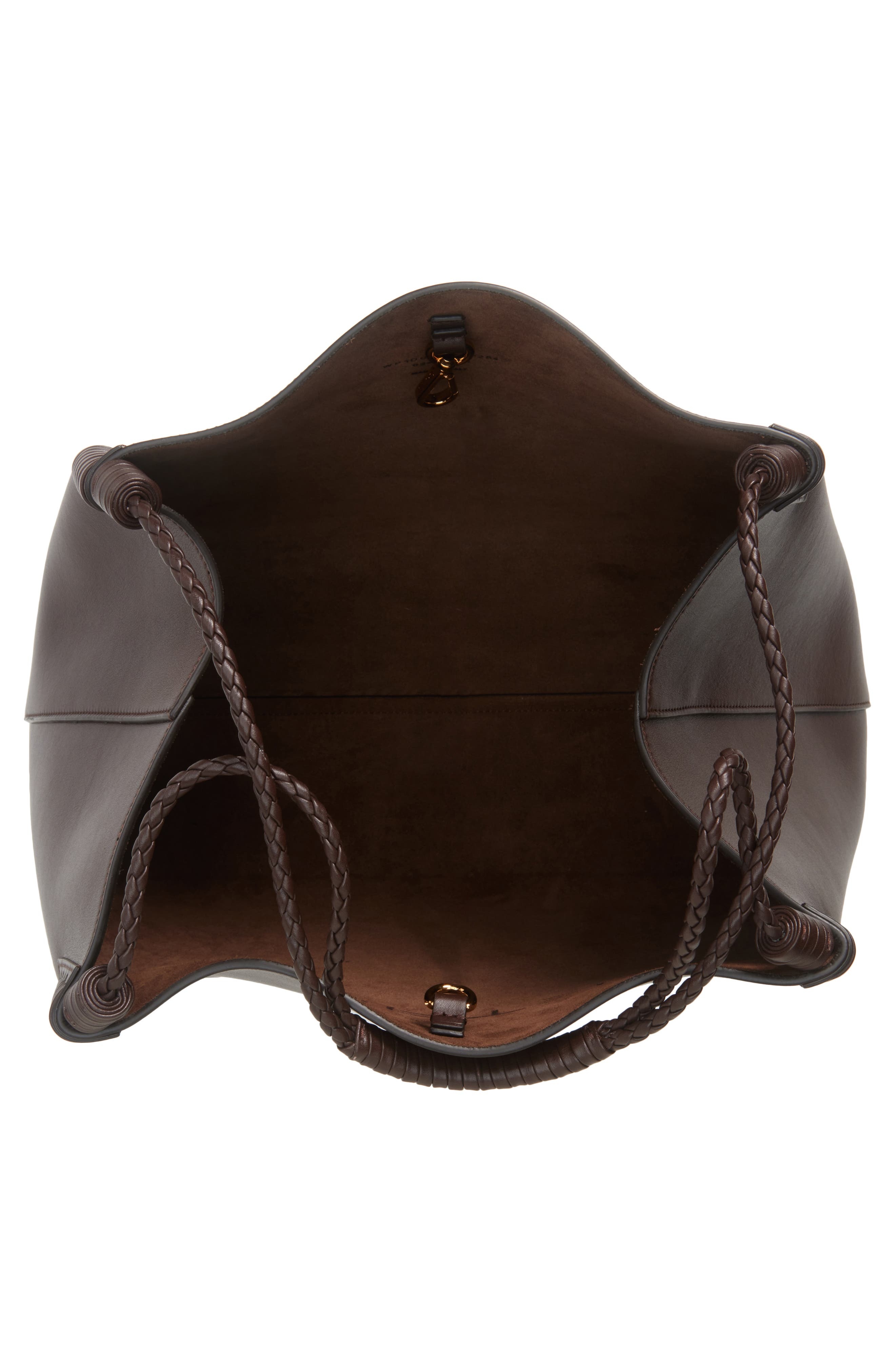 Etro Medium Libra Leather Shopping Tote in M0019 Brown 2 at Nordstrom - 4