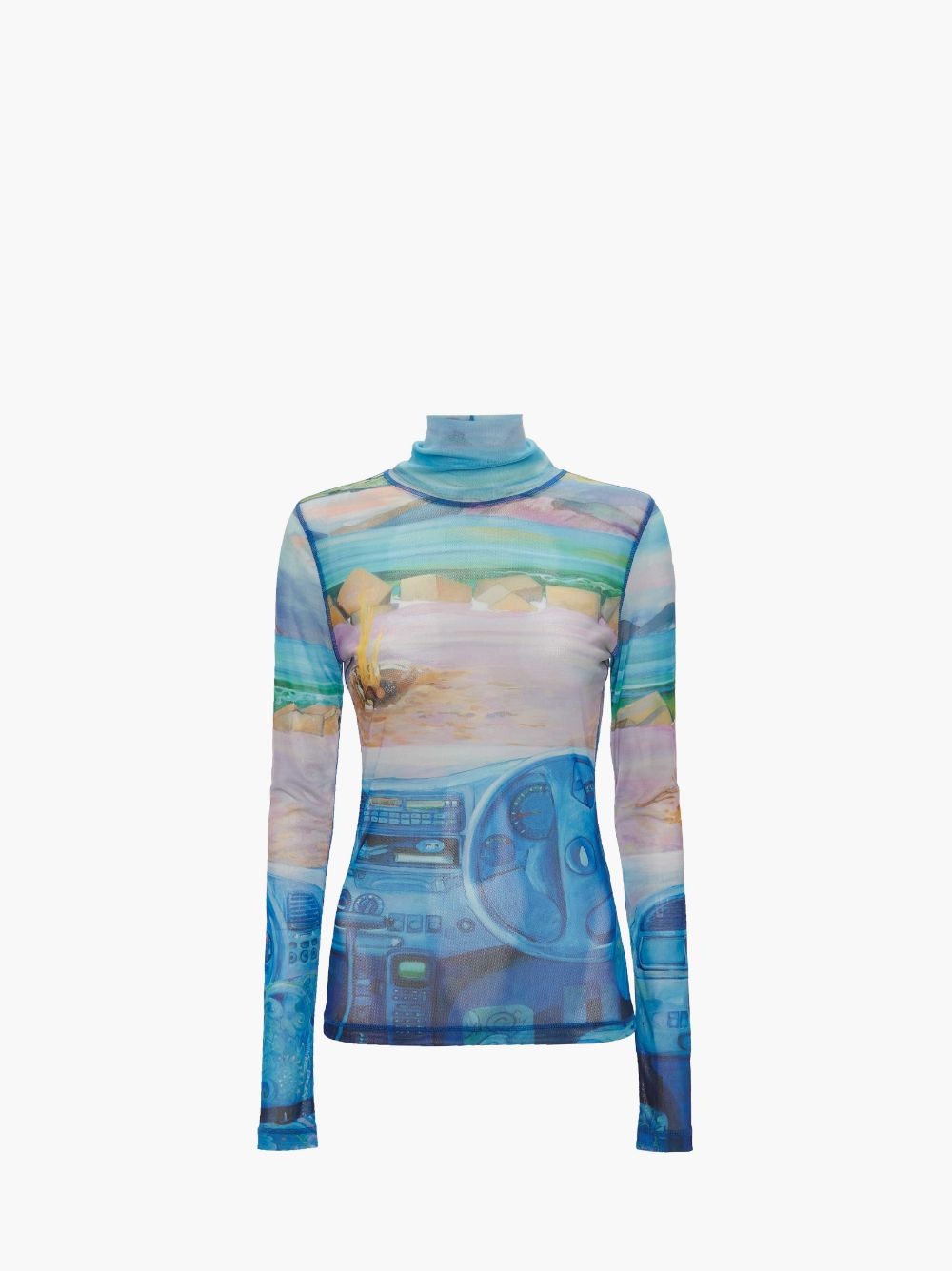 JW Anderson Turtleneck Underpinning Top | club21 | REVERSIBLE