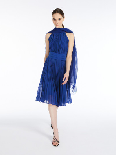 Max Mara GOLENA Short pleated dress outlook