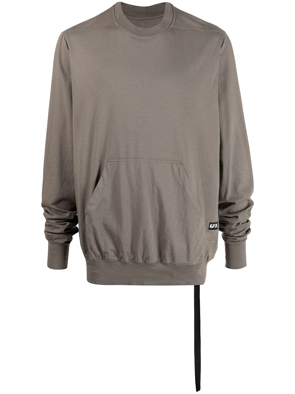 pouch pocket sweatshirt - 1