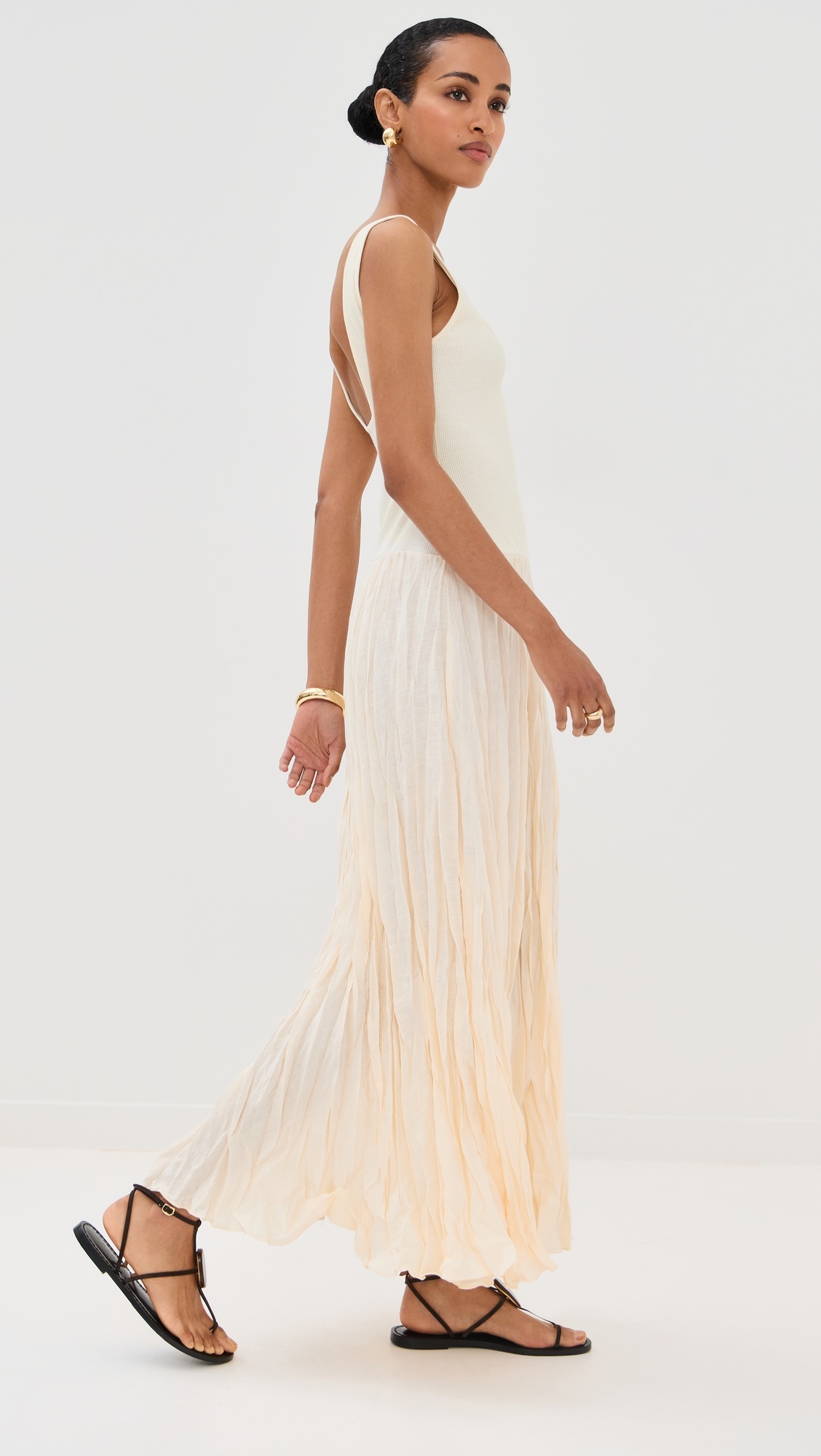 Ecru Mariner Maxi Dress - 3