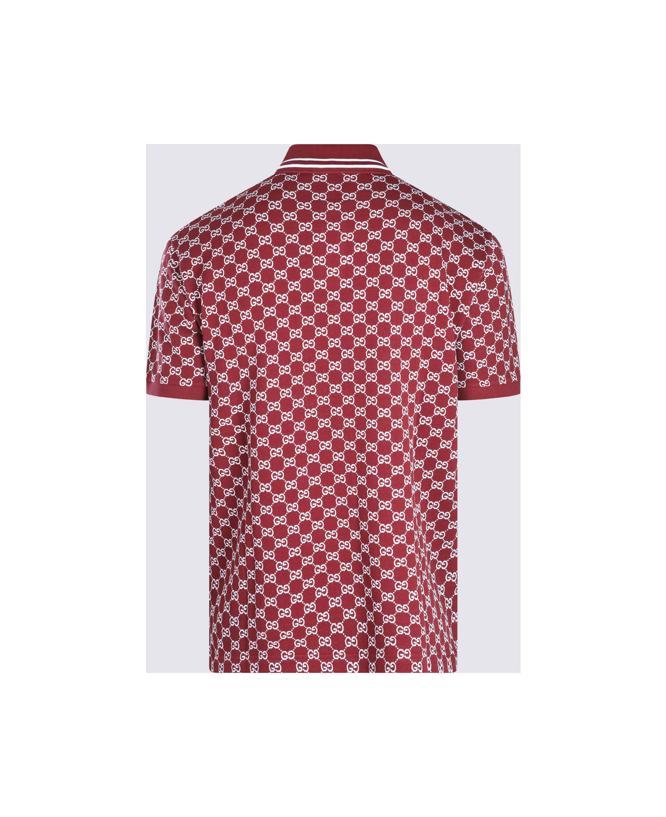 Red Ancora Cotton Polo Shirt - 2