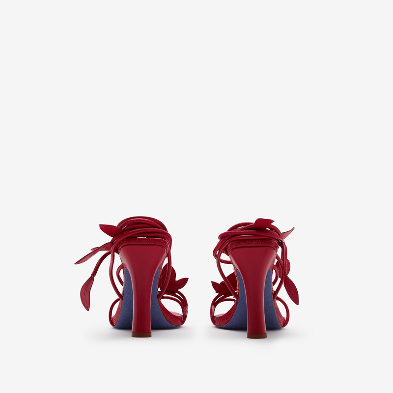 Leather Ivy Flora Heeled Sandals​ 4