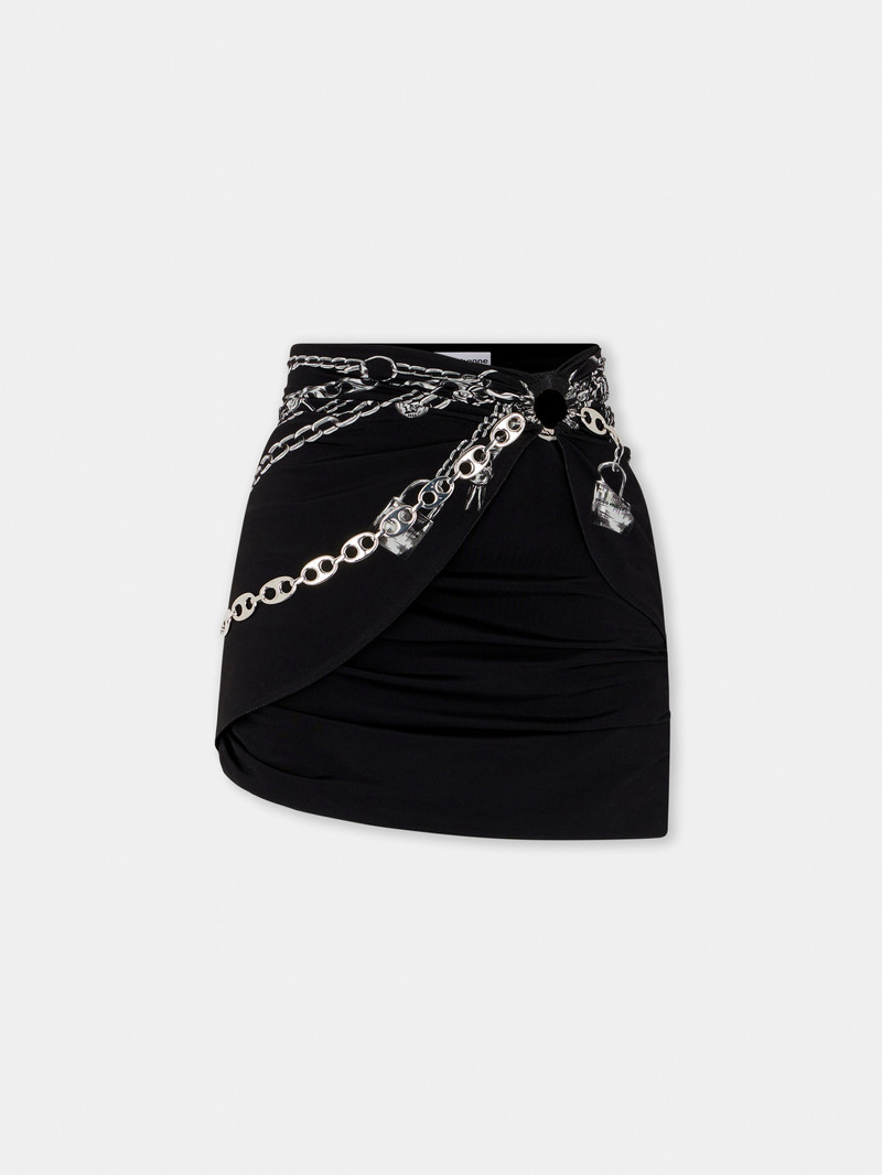 SHORT SKIRT WITH CHAINS 1