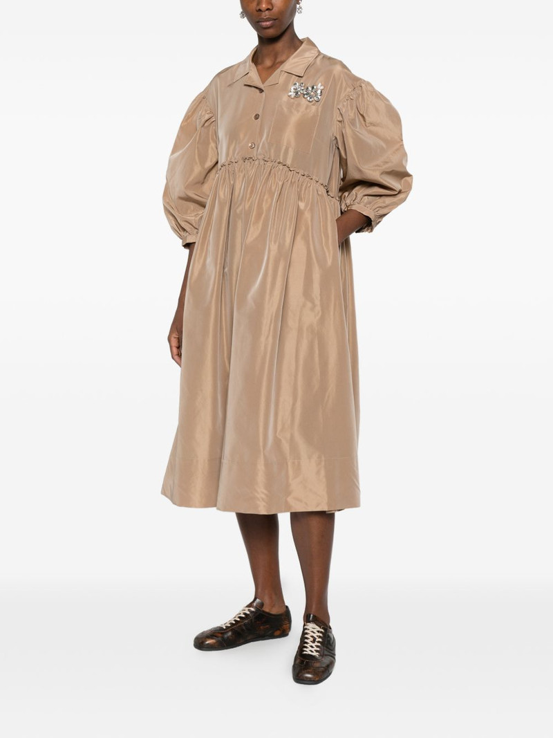 Simone Rocha embellished-detail midi dress outlook