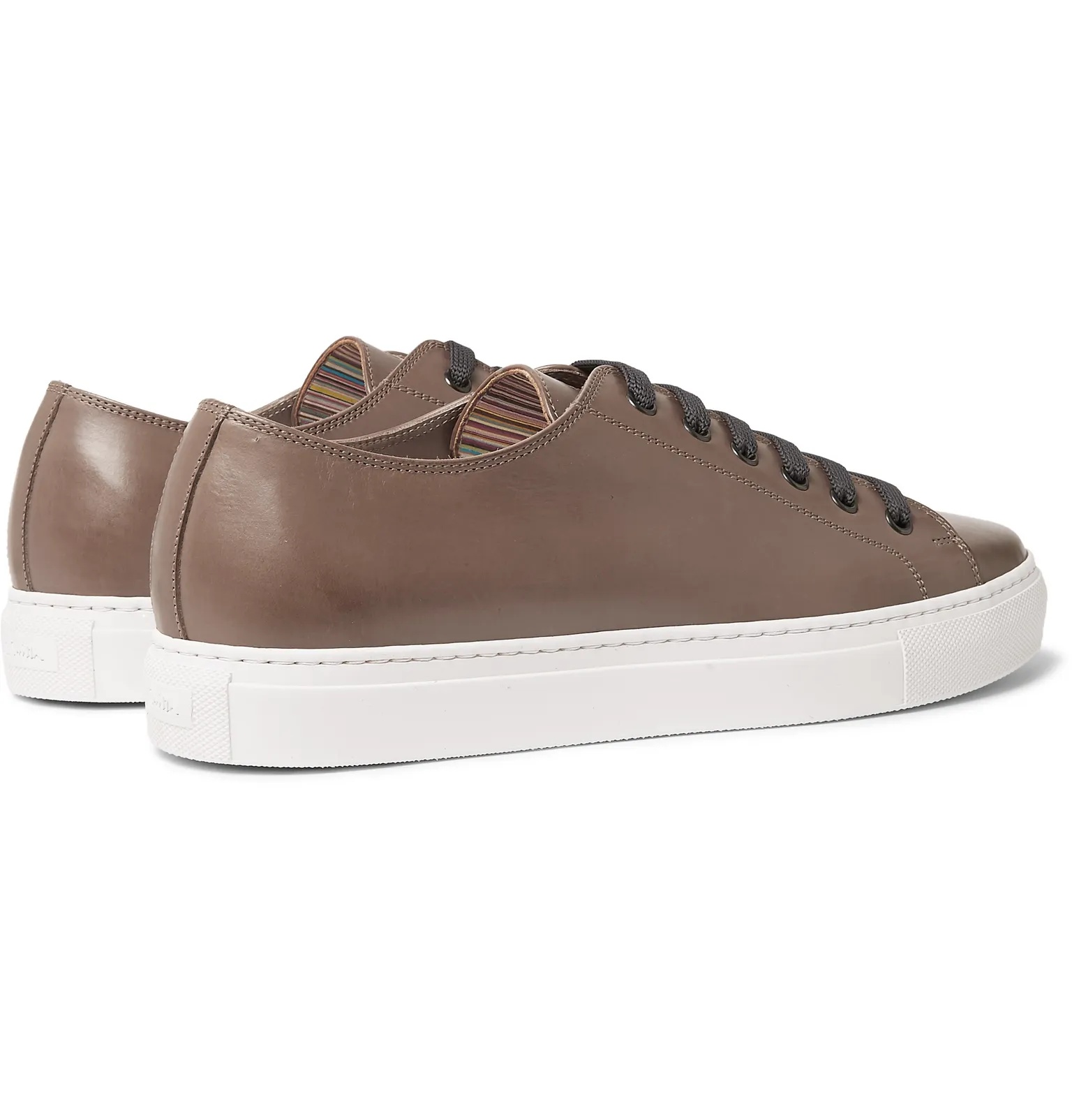 Sotto Burnished-Leather Sneakers - 14