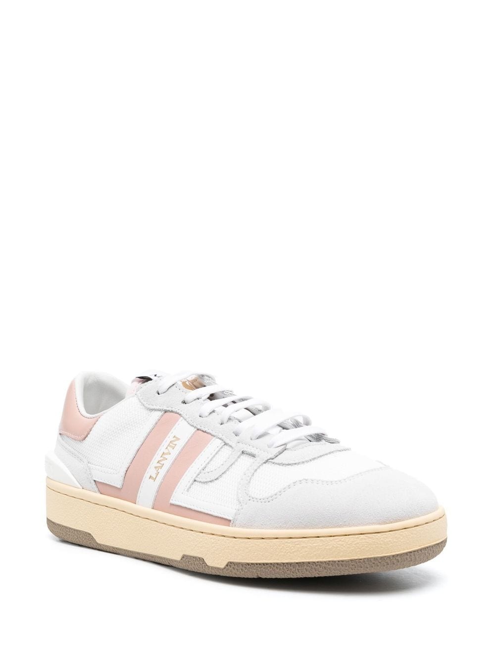 Clay panelled low-top sneakers - 2