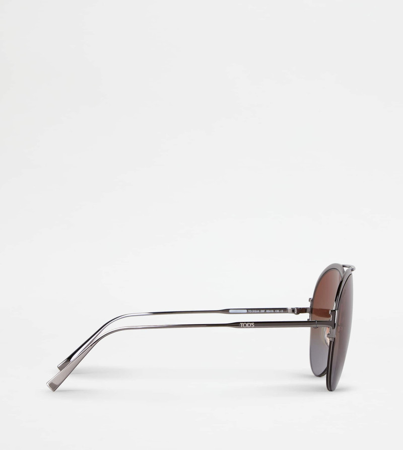 Tod's PILOT SUNGLASSES - GREY outlook