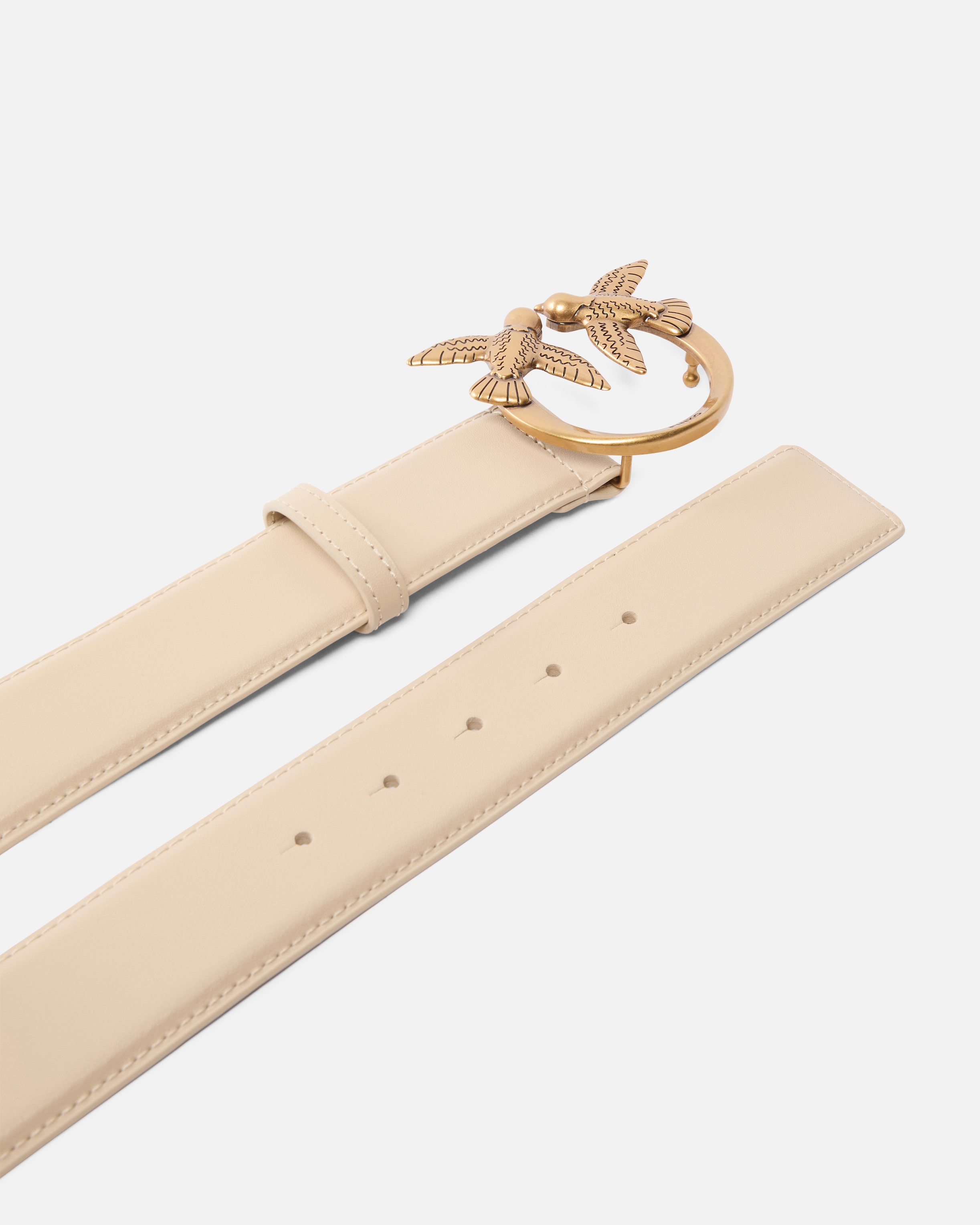 LOVE BIRDS HIGH LEATHER BELT 4CM - 3