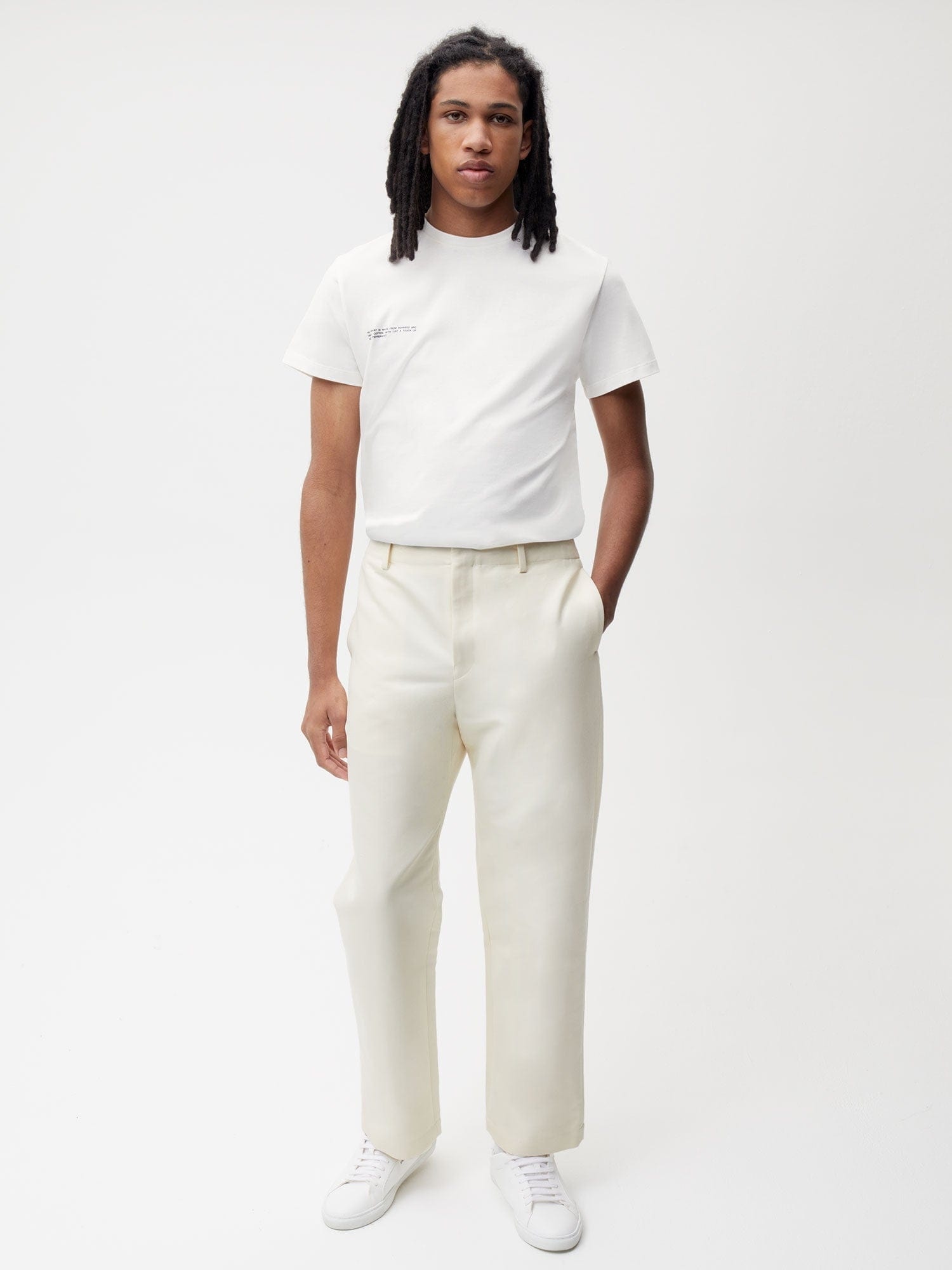 Mens Organic Cotton Regular Fit Trouser - Elderflower - 2