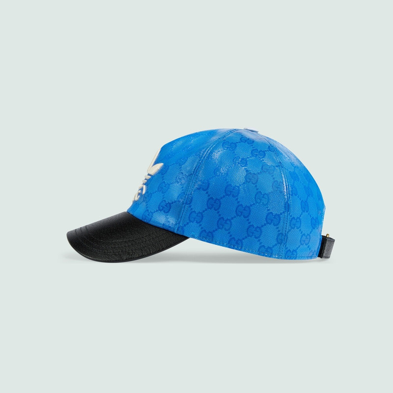 GUCCI adidas x Gucci GG canvas baseball hat outlook
