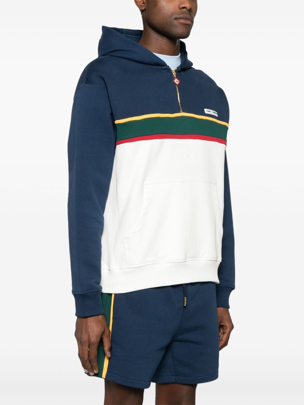 colour-block hoodie - 3