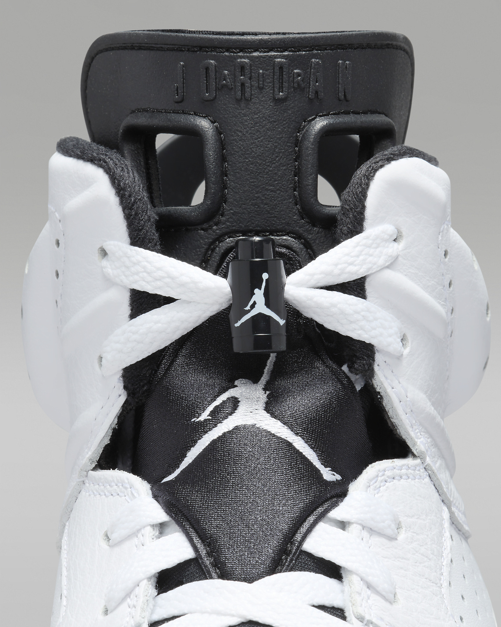 Air Jordan 6 Retro "White/Black" Men's Shoes - 9