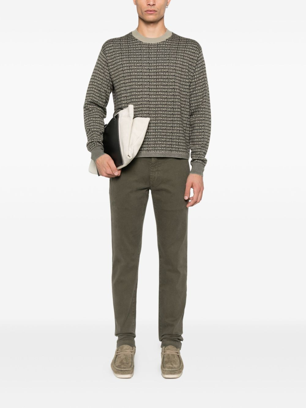 Emporio Armani Sweaters Green - 5
