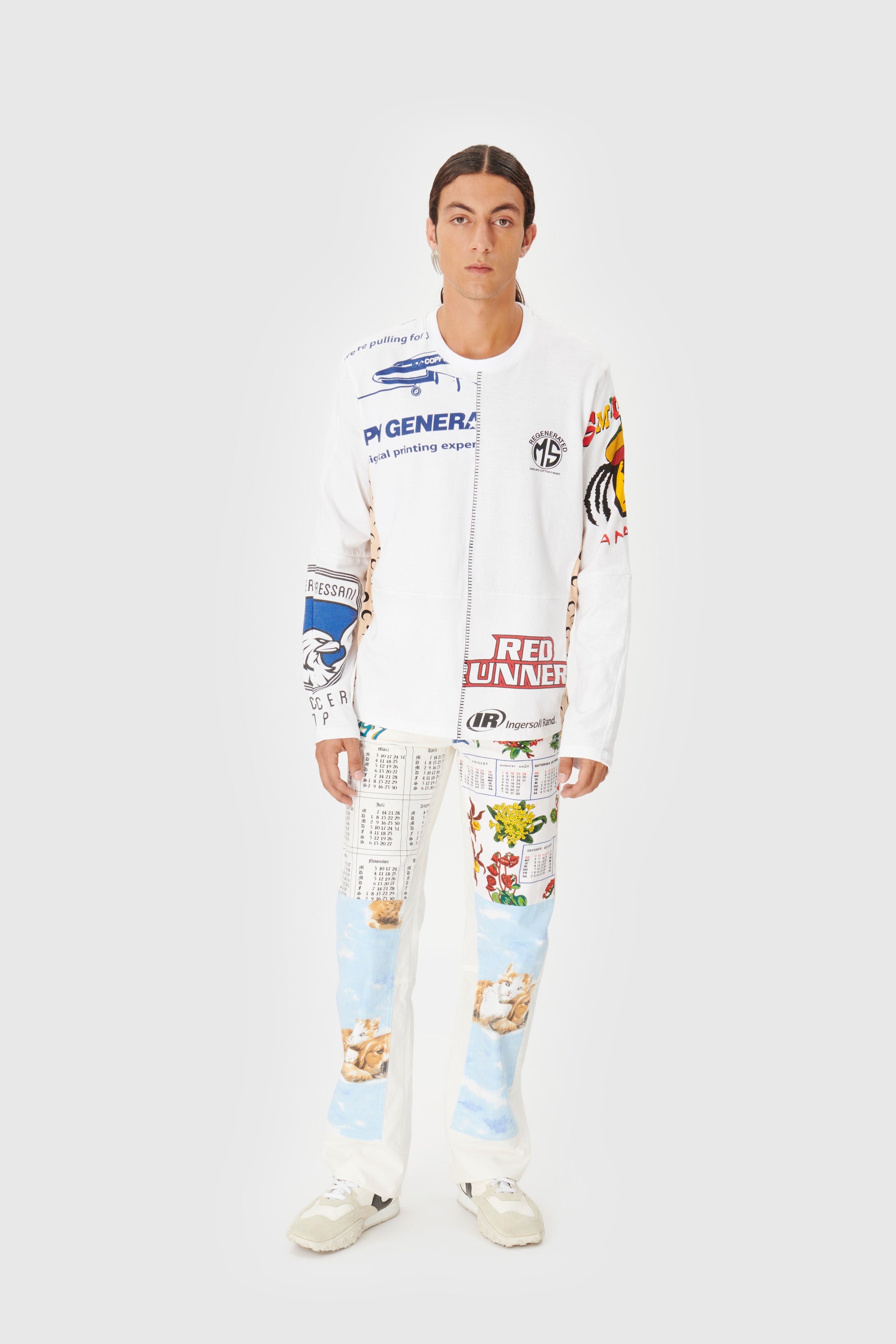 Graphic T-shirt Long Sleeve T-shirt - 2