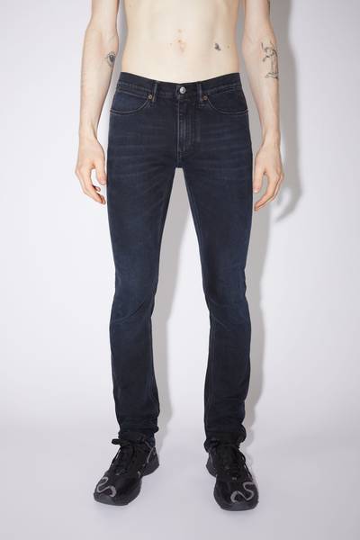 Acne Studios Slim fit jeans - Max - Blue/black outlook