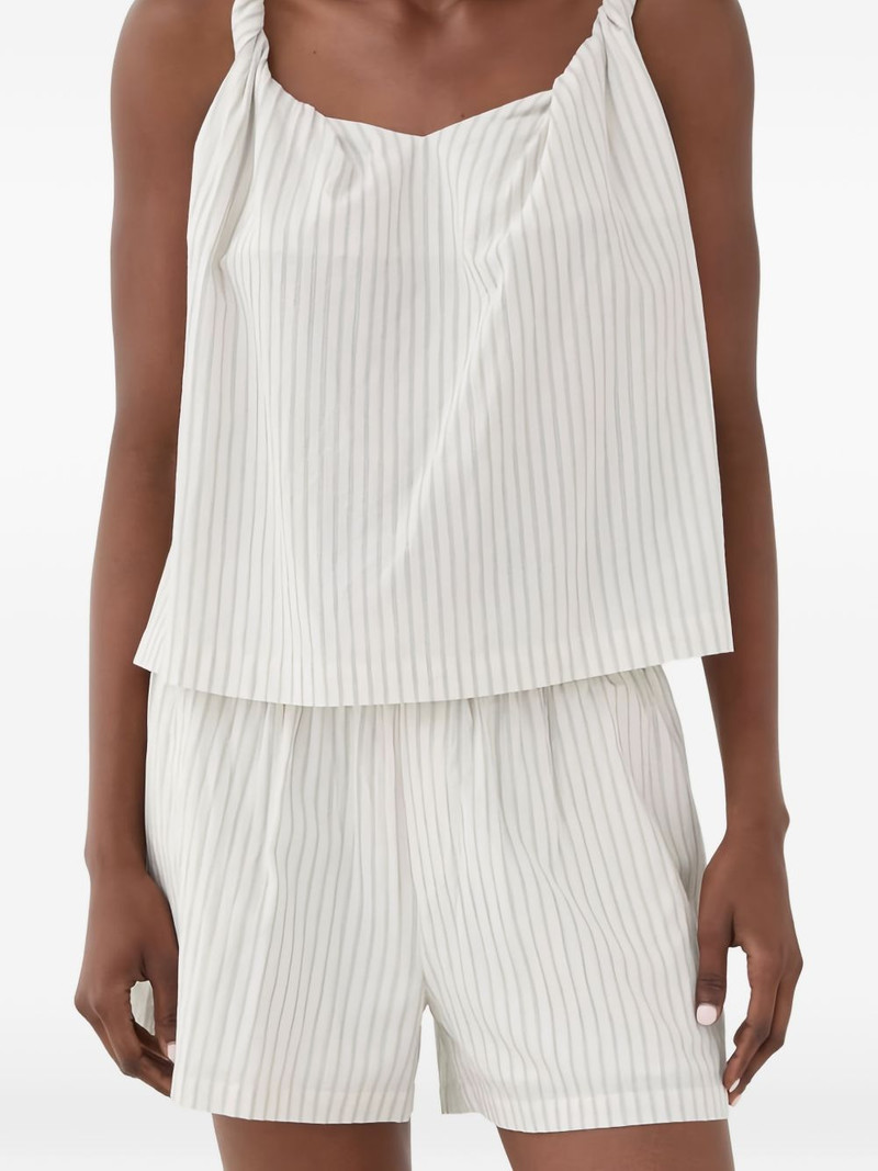 ELEH knotted striped top outlook