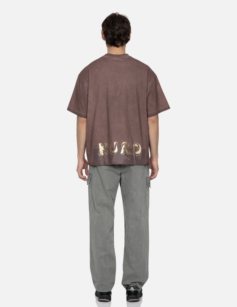 Spray Dyed Multi Logo Print Loose Fit T-shirt 6