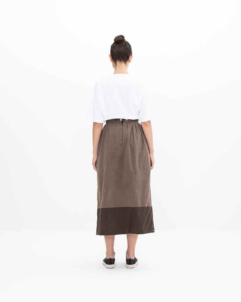 MAXI SKIRT KOFU (N.D.) MUD - 6