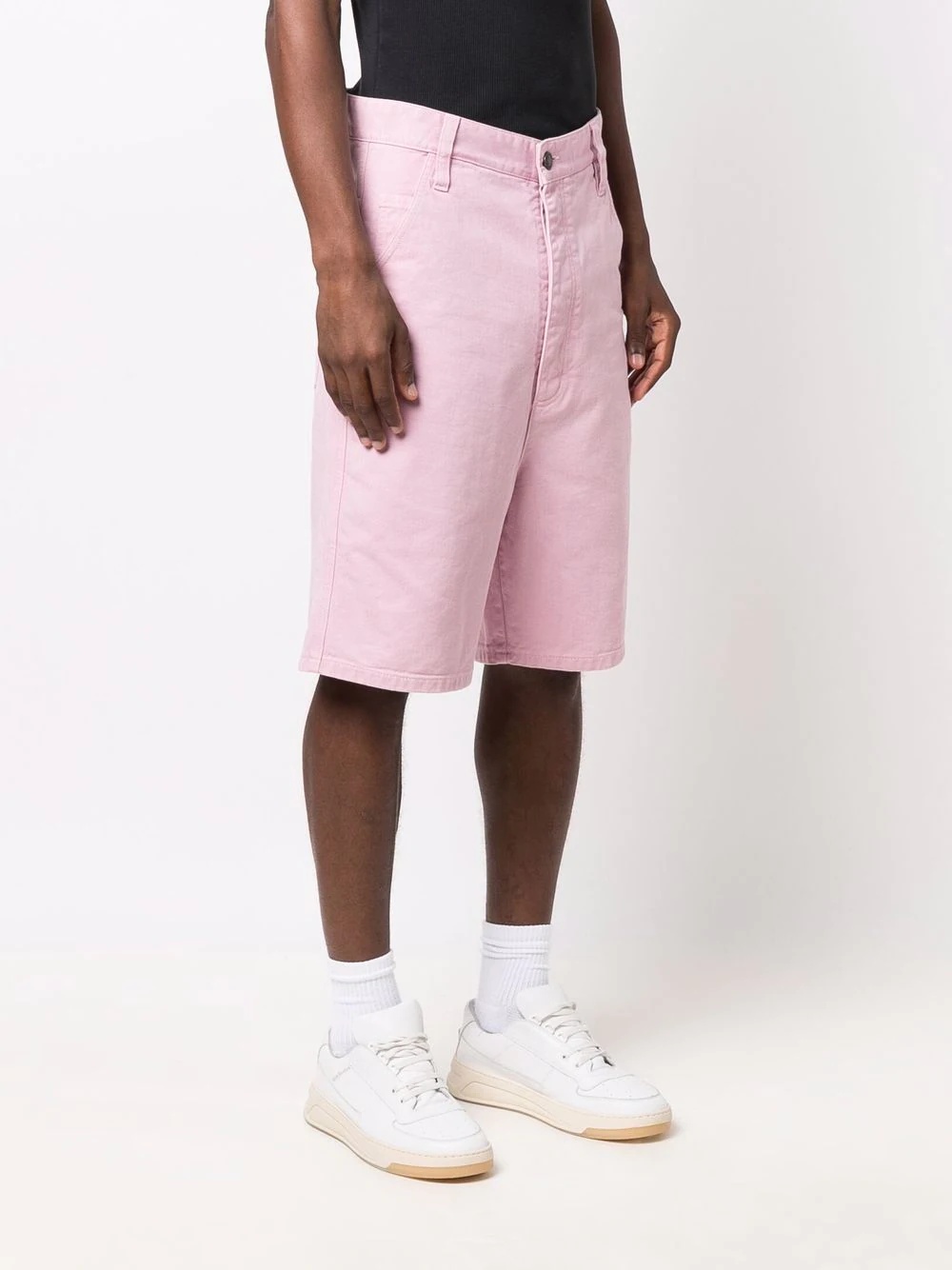 oversize cotton shorts - 4