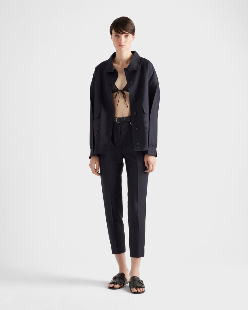 Prada Kid mohair jacket outlook