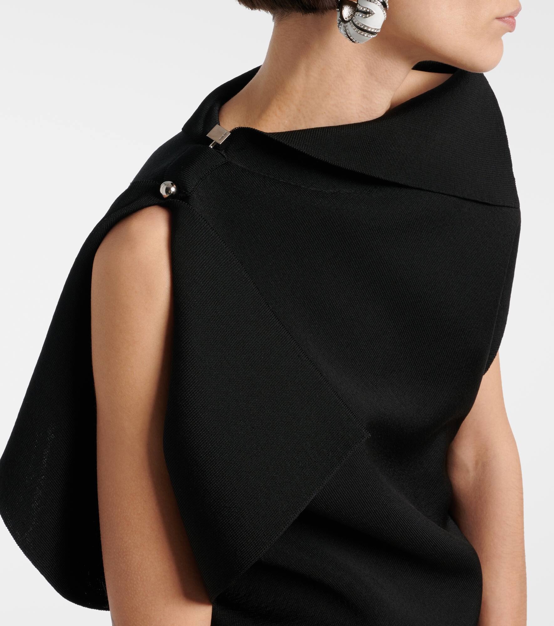Asymmetric minidress - 4