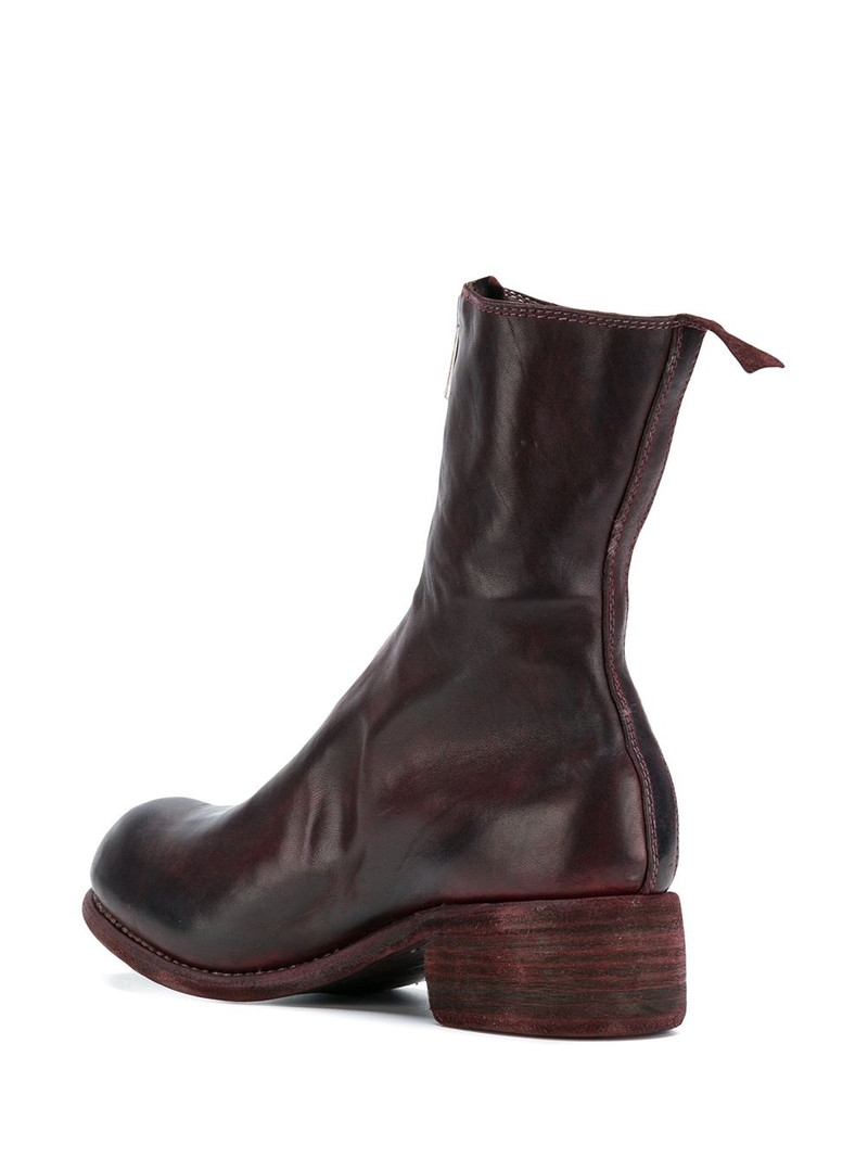 front zip boots 3